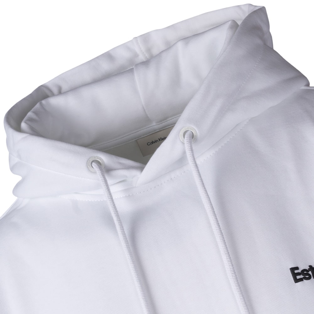 Calvin Klein Λευκό Hoodie - J30J326923