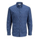 JACK & JONES Μπλε Πουκάμισο με Σχέδιο - 12168452