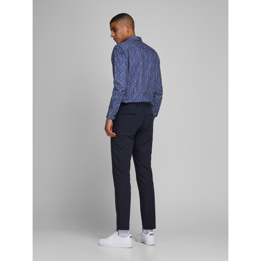 JACK & JONES Μπλε Πουκάμισο με Σχέδιο - 12168452