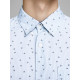 JACK & JONES Γαλάζιο Πουκάμισο με Σχέδιο - 12166715