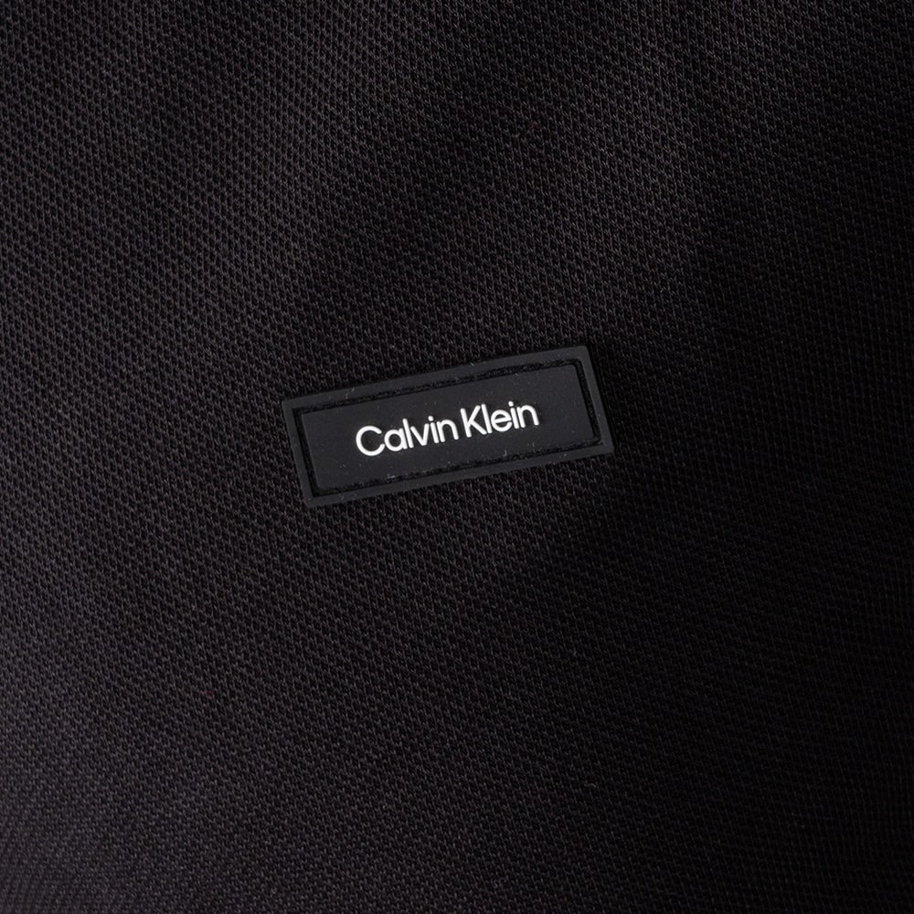 Calvin Klein Μαύρο Κοντομάνικο polo - K10K111196