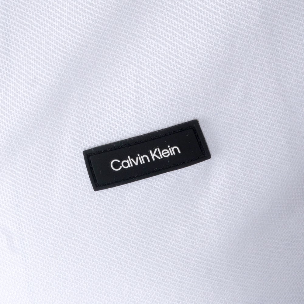 Calvin Klein Λευκό Κοντομάνικο polo - K10K111196