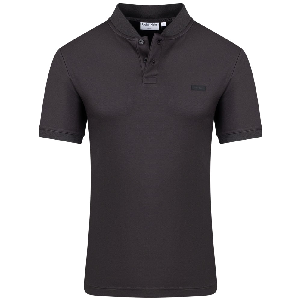 Calvin Klein Μαύρο Κοντομάνικο polo - K10K111201