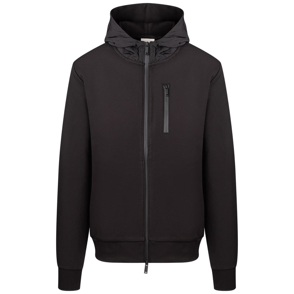 Calvin Klein Μαύρη Ζακέτα Hoodie - K10K113574