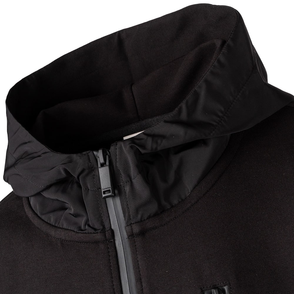 Calvin Klein Μαύρη Ζακέτα Hoodie - K10K113574