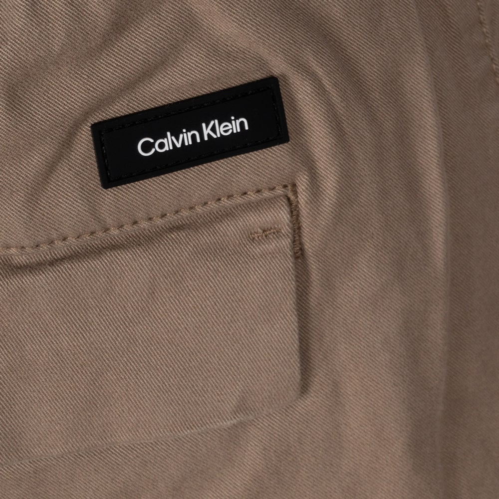 Calvin Klein Μπεζ Παντελόνι - K10K113662