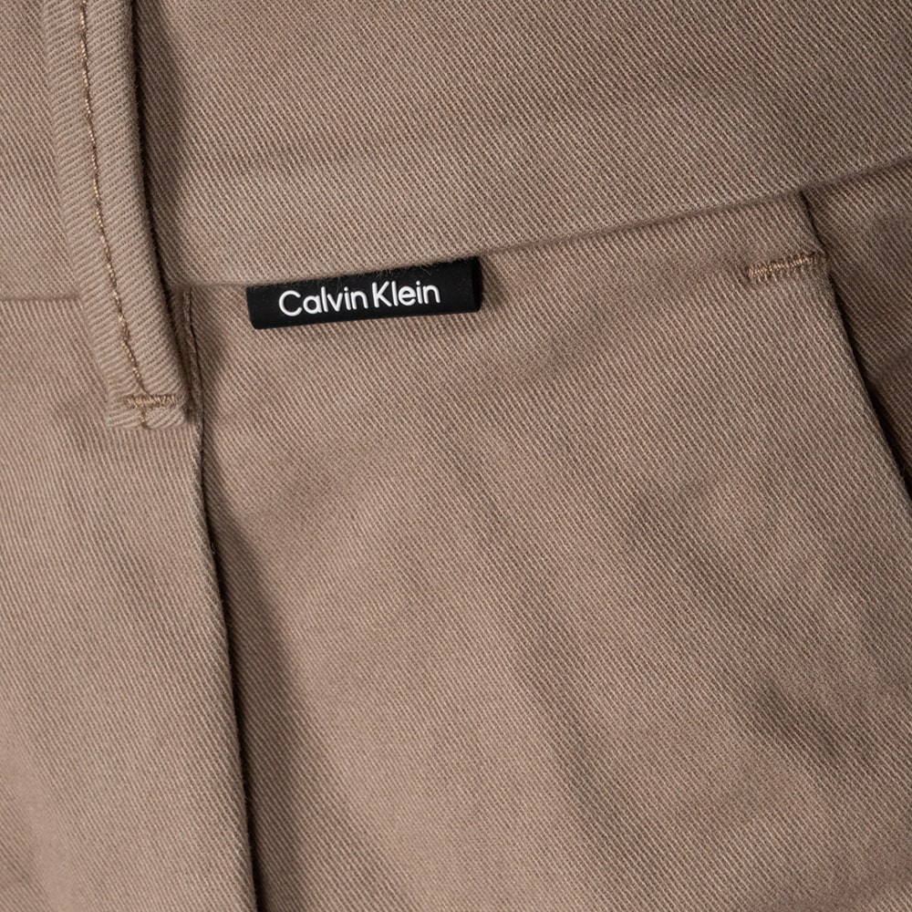 Calvin Klein Μπεζ Παντελόνι - K10K113662
