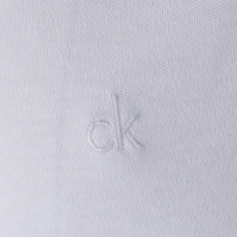 Calvin Klein Λευκό Κοντομάνικο polo - K10K114133