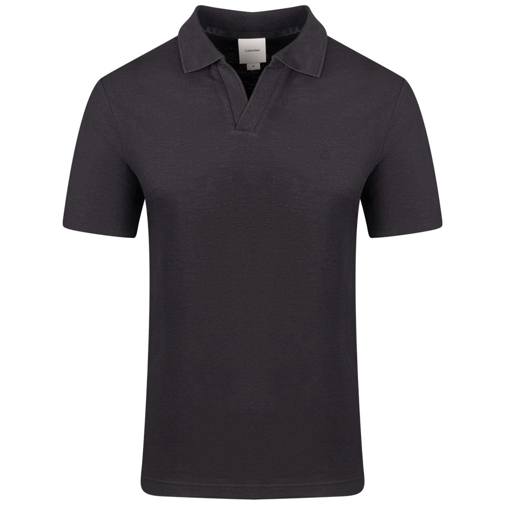 Calvin Klein Μαύρο Κοντομάνικο polo - K10K114136
