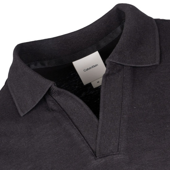 Calvin Klein Μαύρο Κοντομάνικο polo - K10K114136