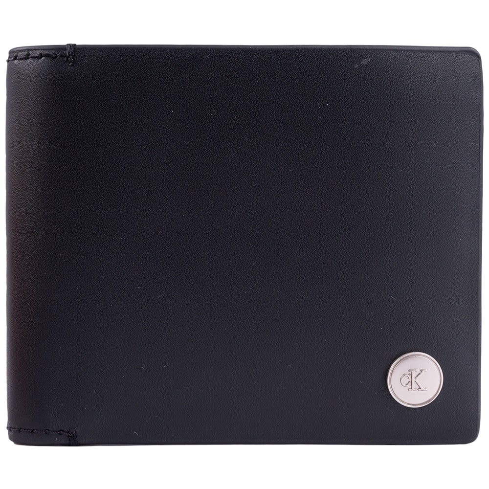 Calvin Klein Μαύρο Πορτοφόλι 100% Leather - K50K512053