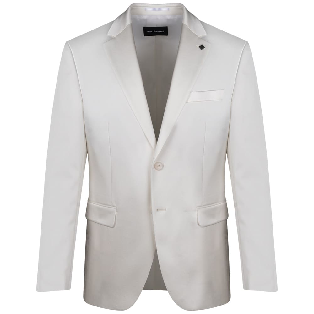 Karl Lagerfeld Λευκό Κοστούμι 2Pcs - 155200 561016