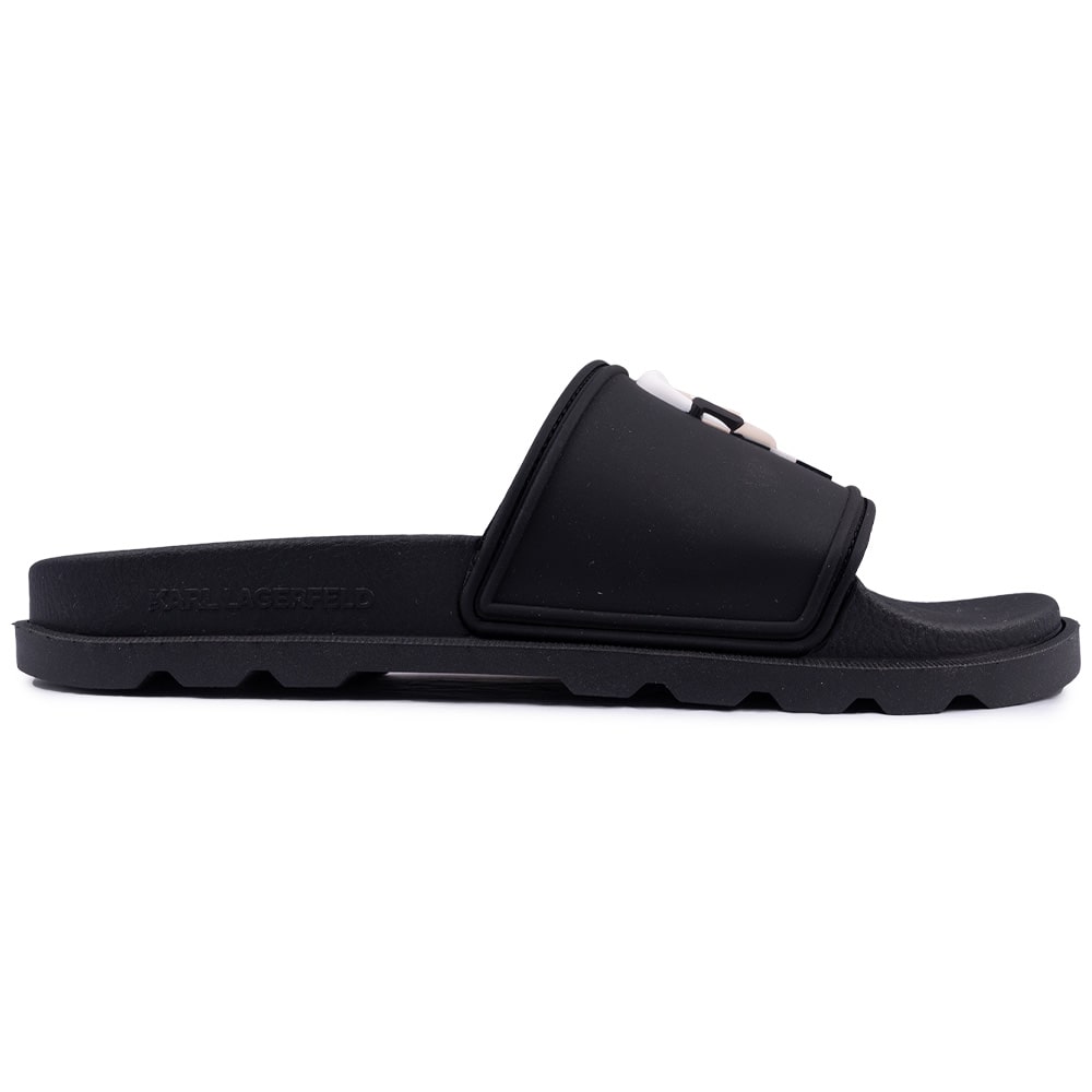 Karl Lagerfeld Μαύρα Slides - KL70905