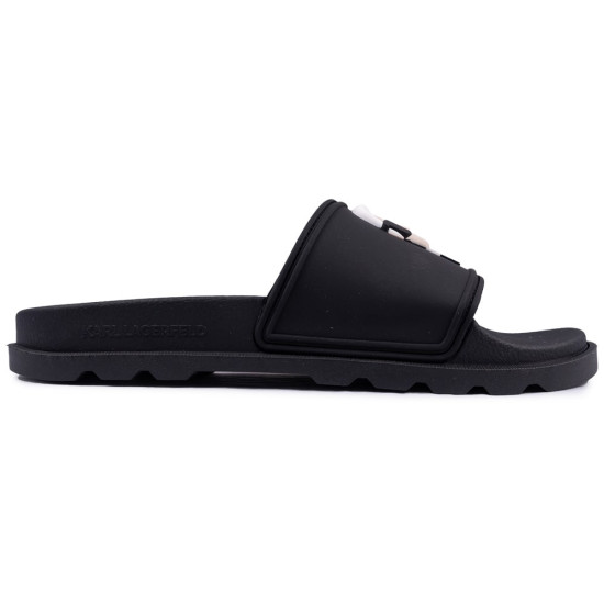 Karl Lagerfeld Μαύρα Slides - KL70905