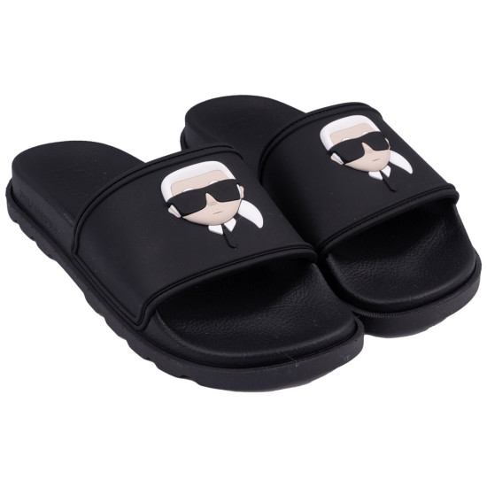 Karl Lagerfeld Μαύρα Slides - KL70905