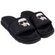 Karl Lagerfeld Μαύρα Slides - KL70905