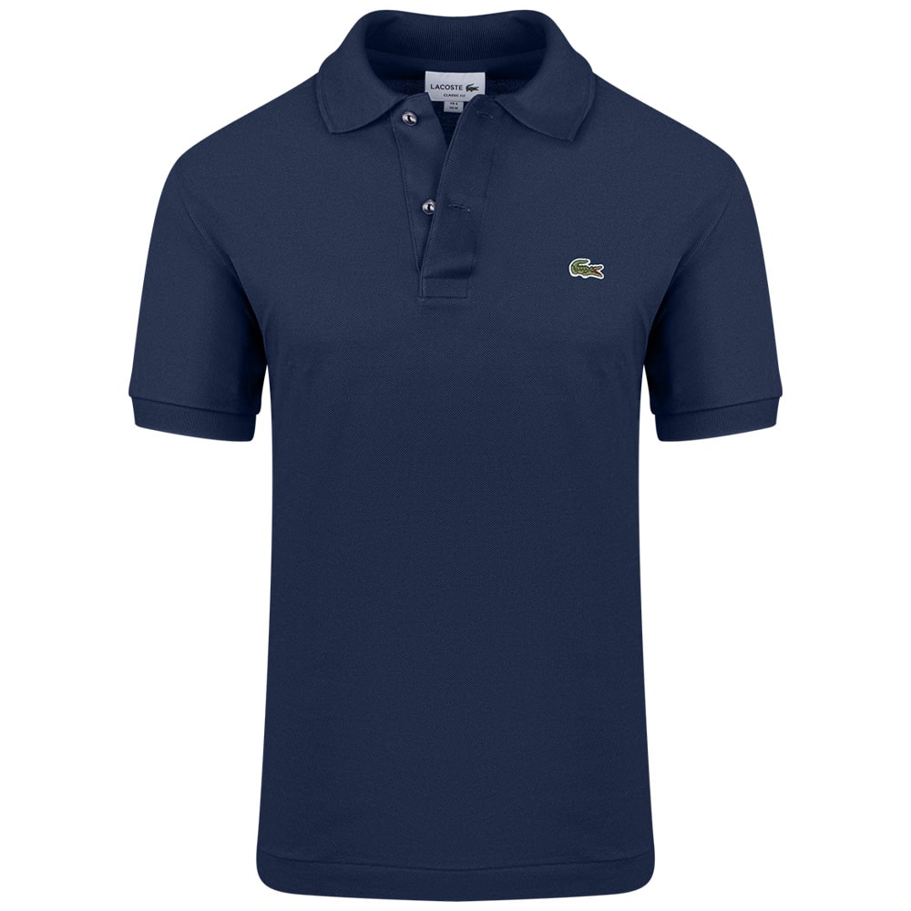 LACOSTE Μπλε Κοντομάνικο polo - 3L1212