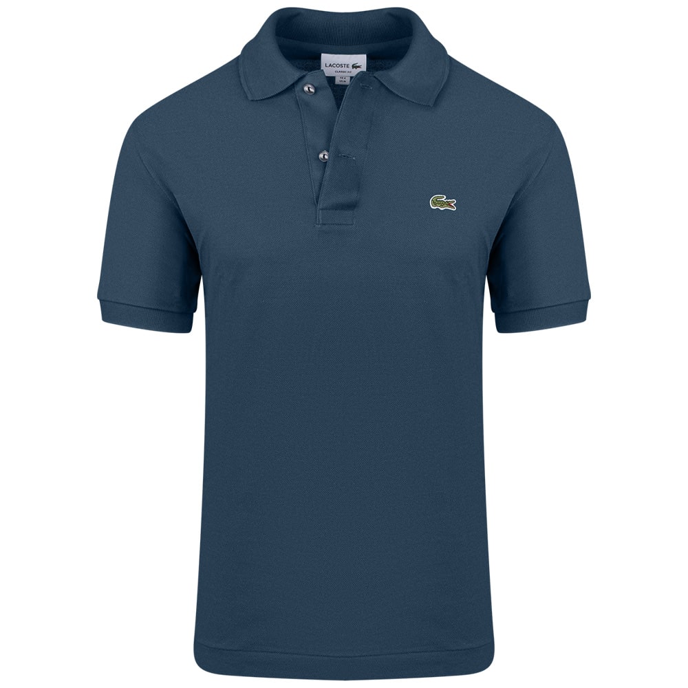 LACOSTE Μπλε Κοντομάνικο polo - 3L1212