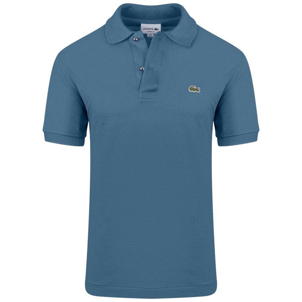 LACOSTE Μπλε Κοντομάνικο polo - 3L1212