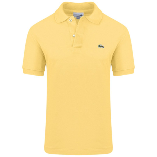 LACOSTE Κίτρινο Κοντομάνικο polo - 3L1212