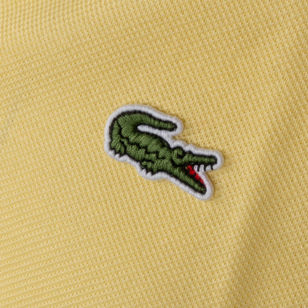 LACOSTE Κίτρινο Κοντομάνικο polo - 3L1212
