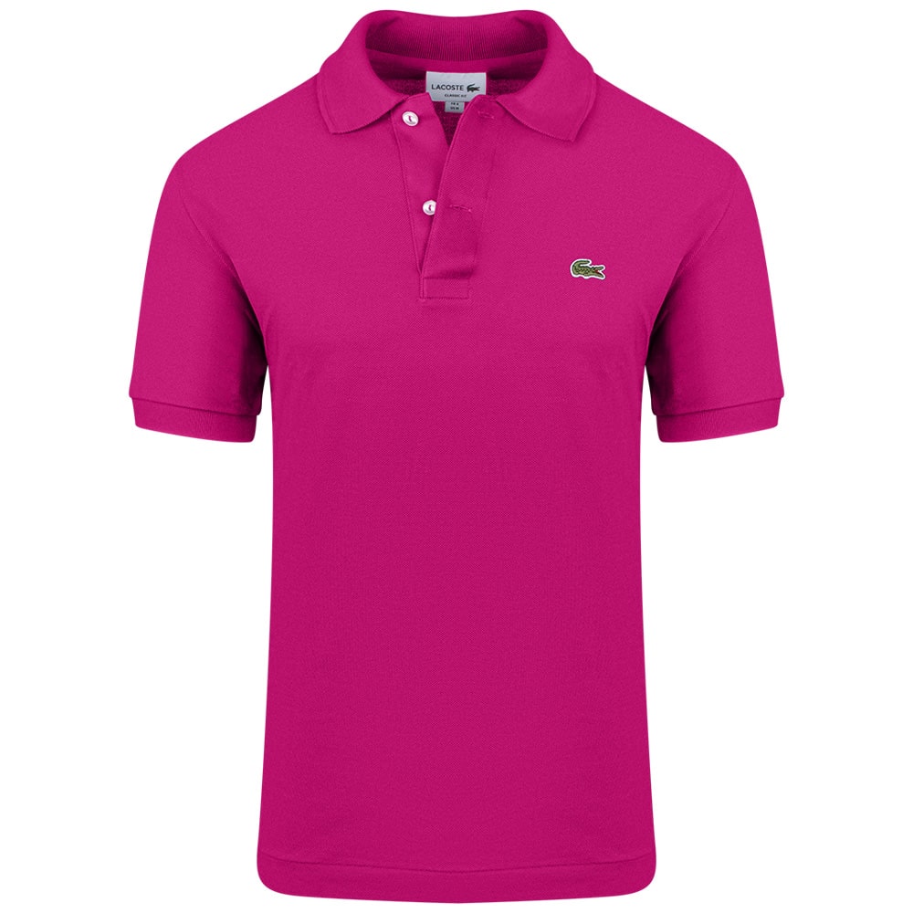 LACOSTE Ματζέντα Κοντομάνικο polo - 3L1212