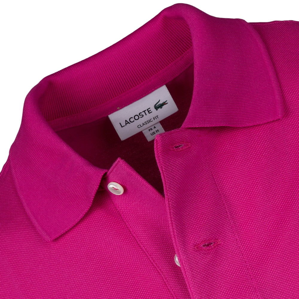 LACOSTE Ματζέντα Κοντομάνικο polo - 3L1212