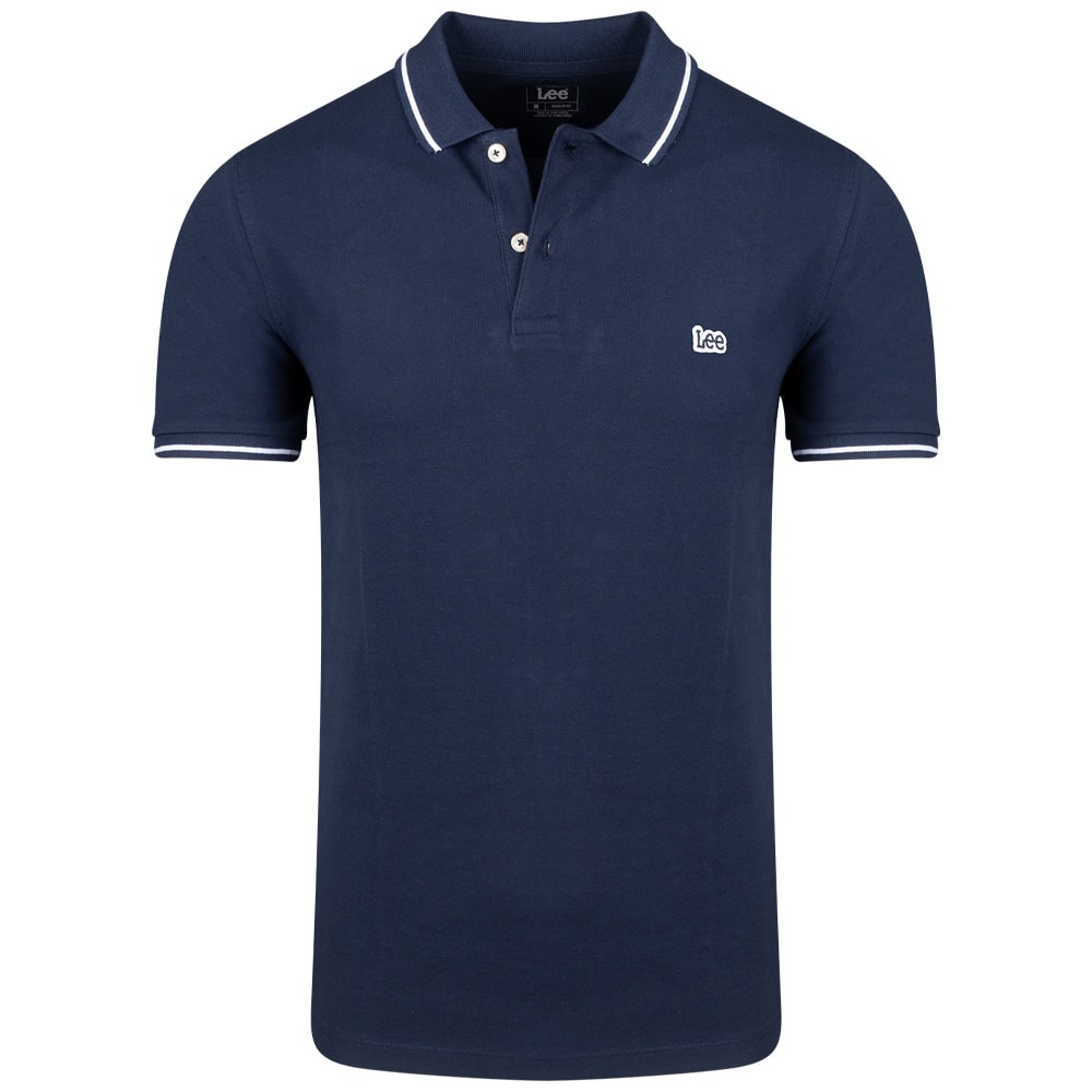 LEE Μπλε Κοντομάνικο polo - L61ARL35