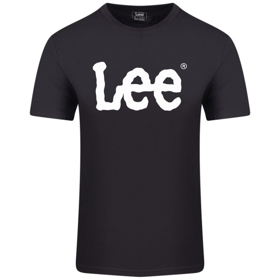 LEE Μαύρο T-shirt C Neck - L65QAI01