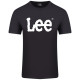 LEE Μαύρο T-shirt C Neck - L65QAI01