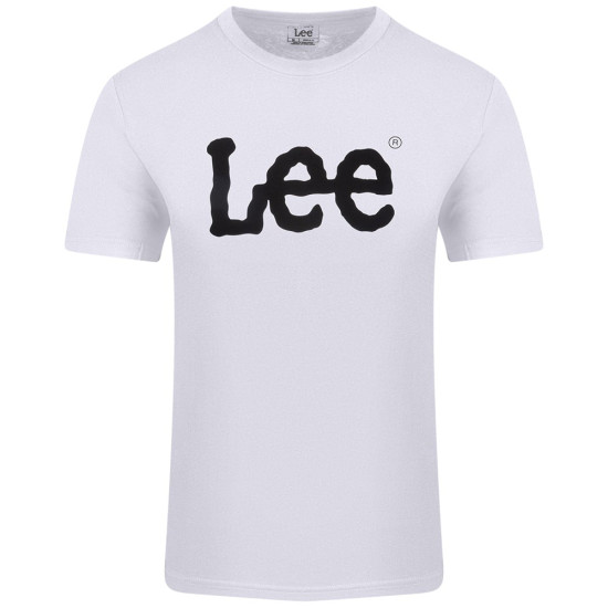 LEE Λευκό T-shirt C Neck - L65QAI12