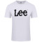 LEE Λευκό T-shirt C Neck - L65QAI12