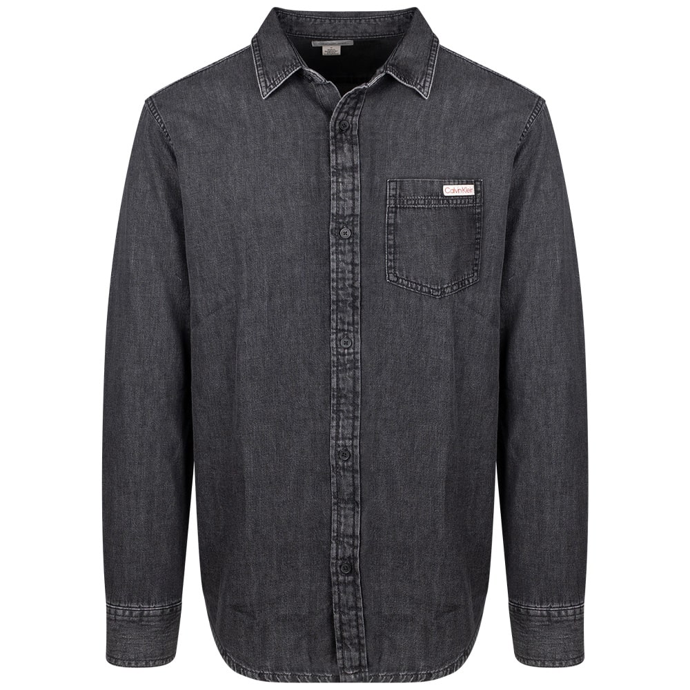 Calvin Klein Μαύρο Πουκάμισο Denim - LV040BM733