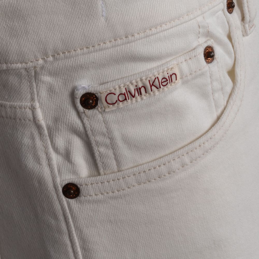 Calvin Klein Λευκό Jean - LV04RF956G