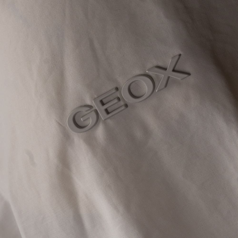 Geox Εκρού Μπουφάν Αντιανεμικό - M6520D T3218