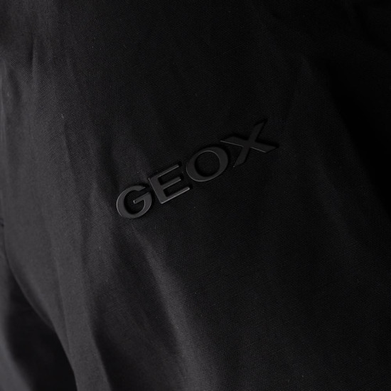 Geox Μαύρο Μπουφάν Αντιανεμικό - M6520D T3218