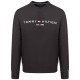 Tommy Hilfiger Μαύρο Φούτερ C Neck - MW0MW11596