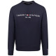 Tommy Hilfiger Μπλε Φούτερ C Neck - MW0MW11596