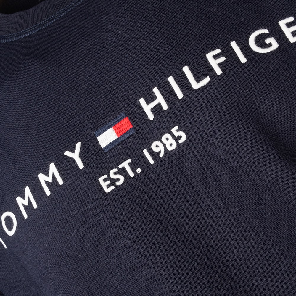 Tommy Hilfiger Μπλε Φούτερ C Neck - MW0MW11596