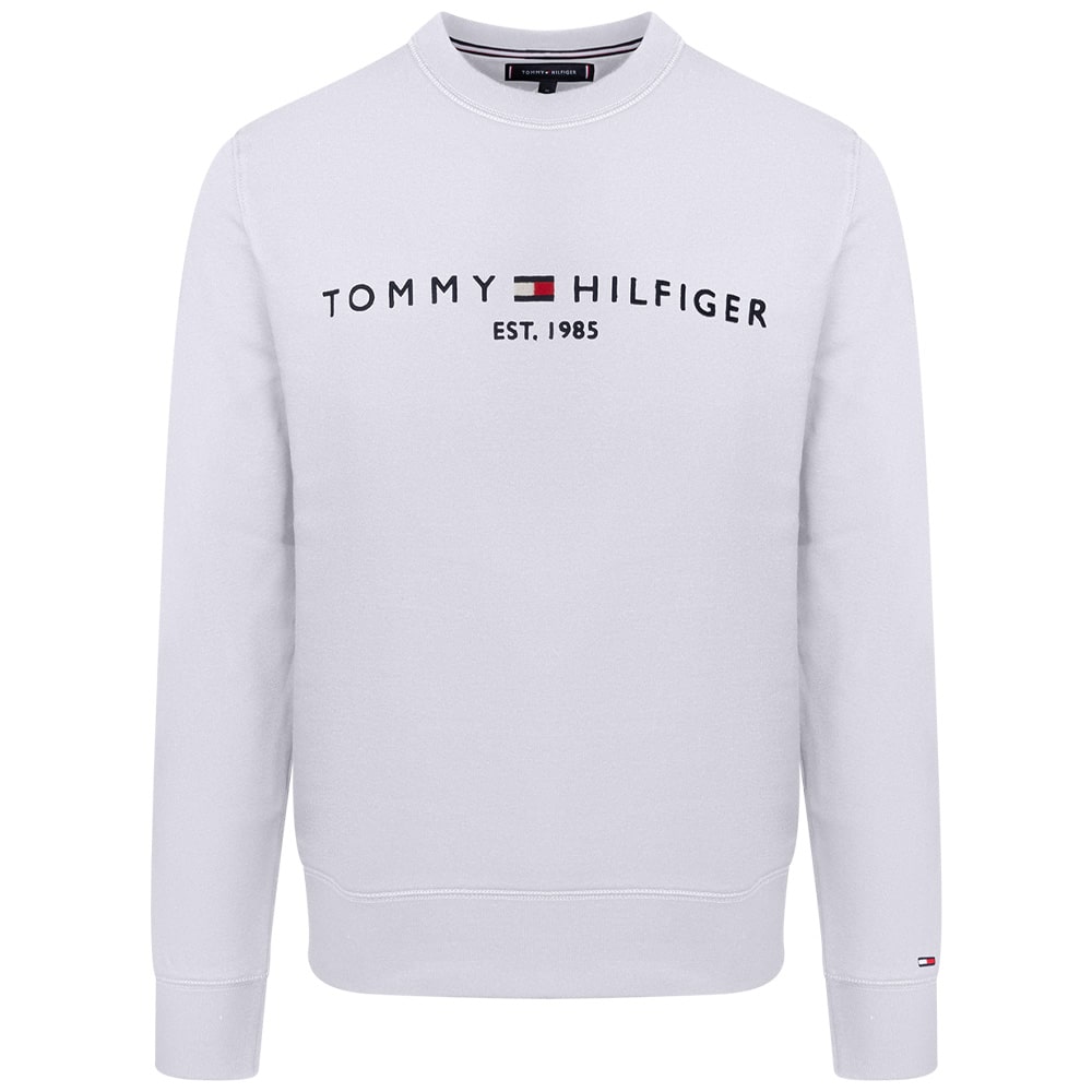 Tommy Hilfiger Λευκό Φούτερ C Neck - MW0MW11596