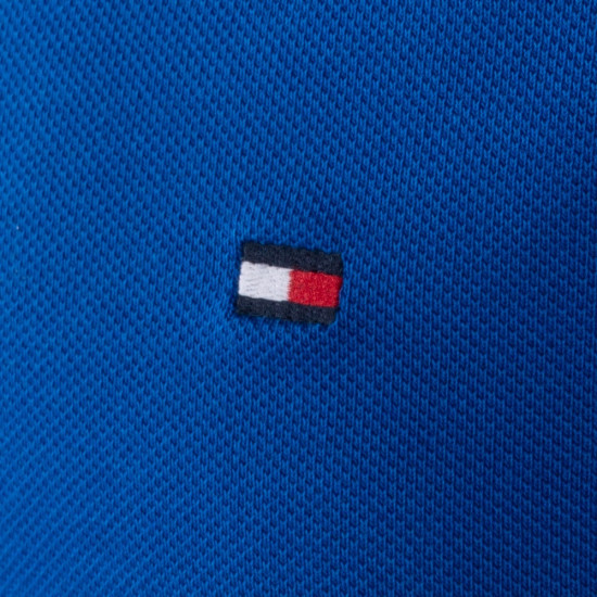 Tommy Hilfiger Μπλε Ρουά Κοντομάνικο polo - MW0MW17770