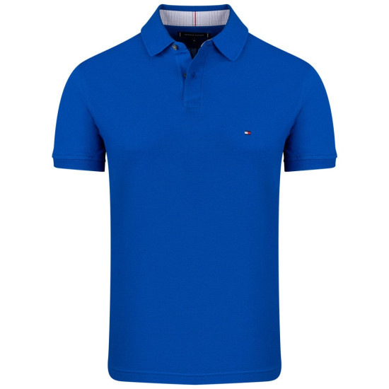 Tommy Hilfiger Μπλε Ρουά Κοντομάνικο polo - MW0MW17770
