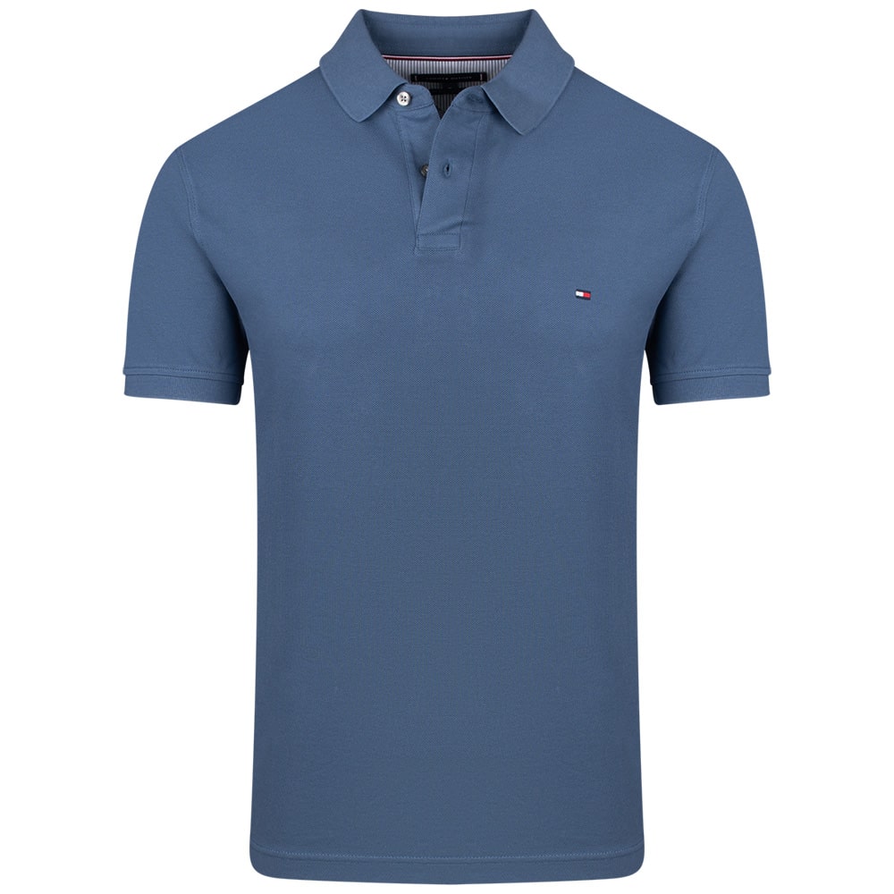 Tommy Hilfiger Μπλε Κοντομάνικο polo - MW0MW17770