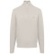Tommy Hilfiger Εκρού Πουλόβερ Half Zip - MW0MW28049