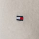 Tommy Hilfiger Εκρού Πουλόβερ Half Zip - MW0MW28049