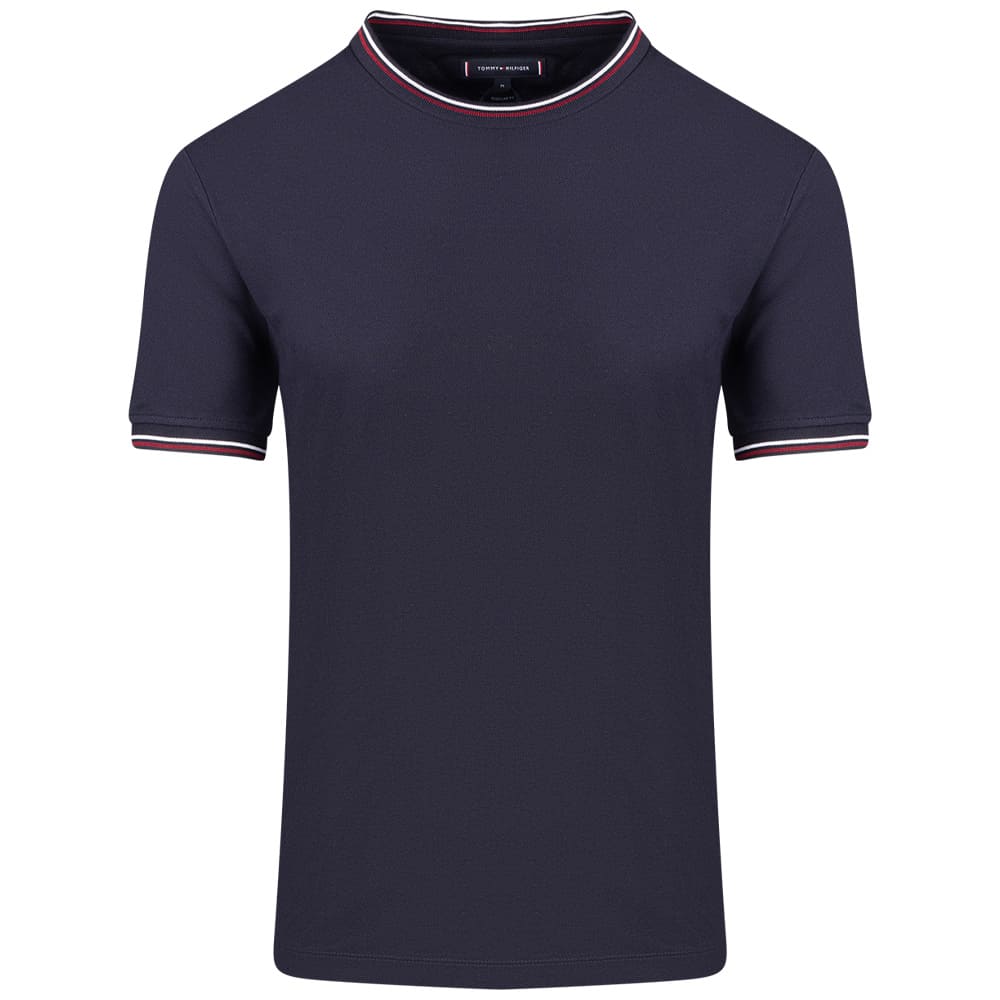 Tommy Hilfiger Μπλε T-shirt C Neck - MW0MW35680