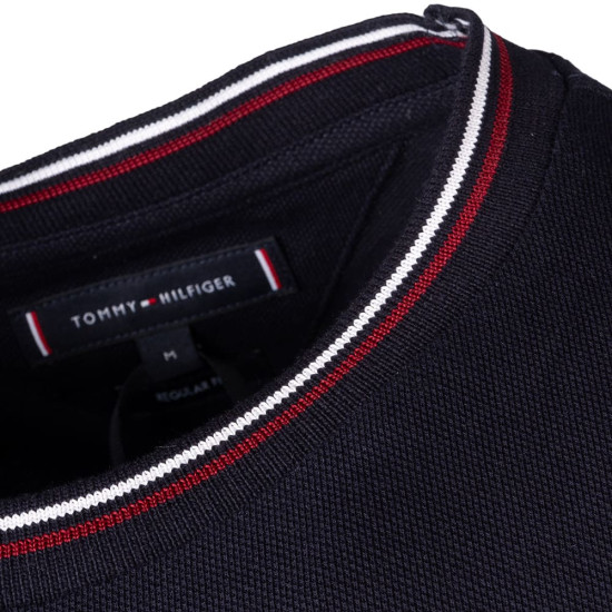 Tommy Hilfiger Μπλε T-shirt C Neck - MW0MW35680