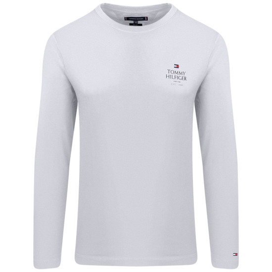 Tommy Hilfiger Λευκό Μπλούζα C Neck - MW0MW36501