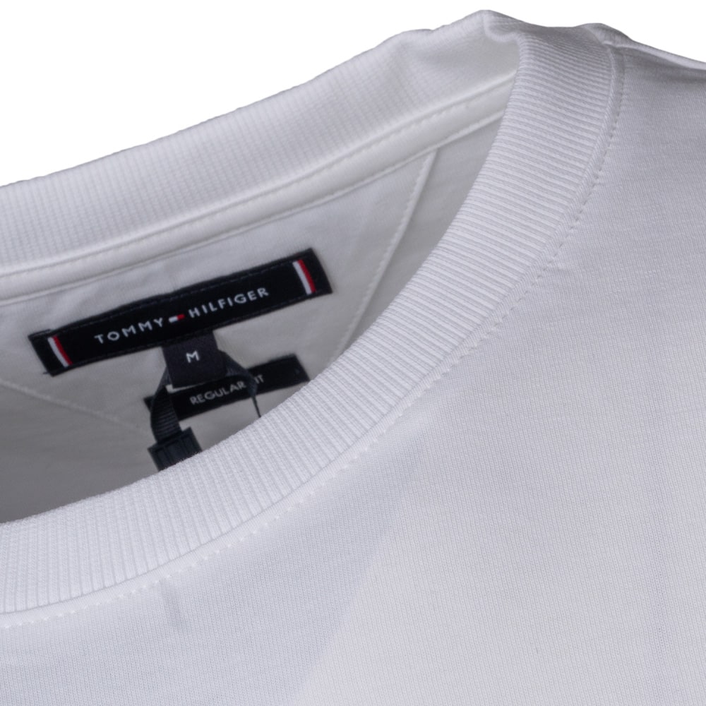 Tommy Hilfiger Λευκό Μπλούζα C Neck - MW0MW36501