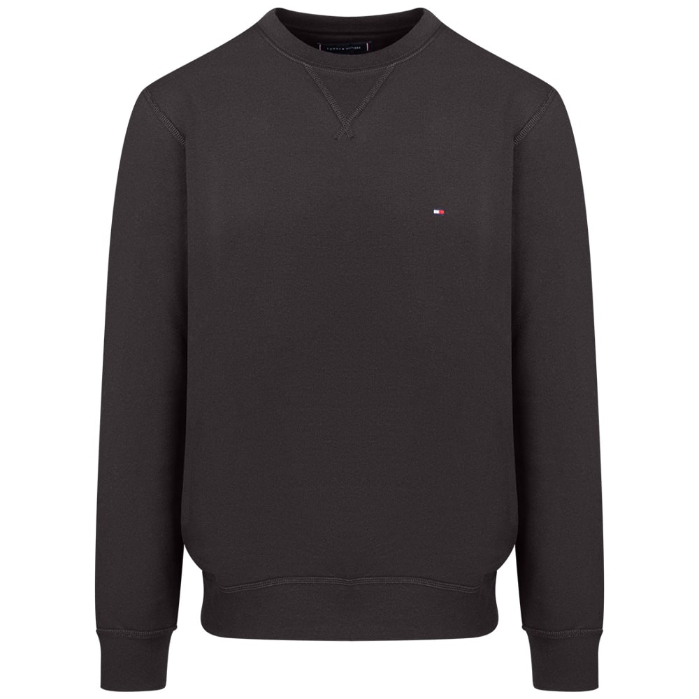 Tommy Hilfiger Μαύρο Φούτερ C Neck - MW0MW37232